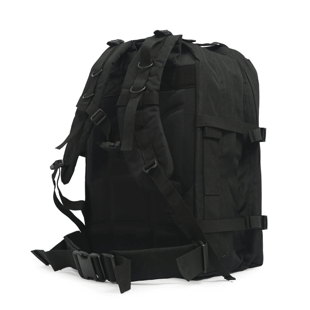 STOMP Medical Backpack fully stocked with professional-grade medical supplies for tactical and emergency response teams