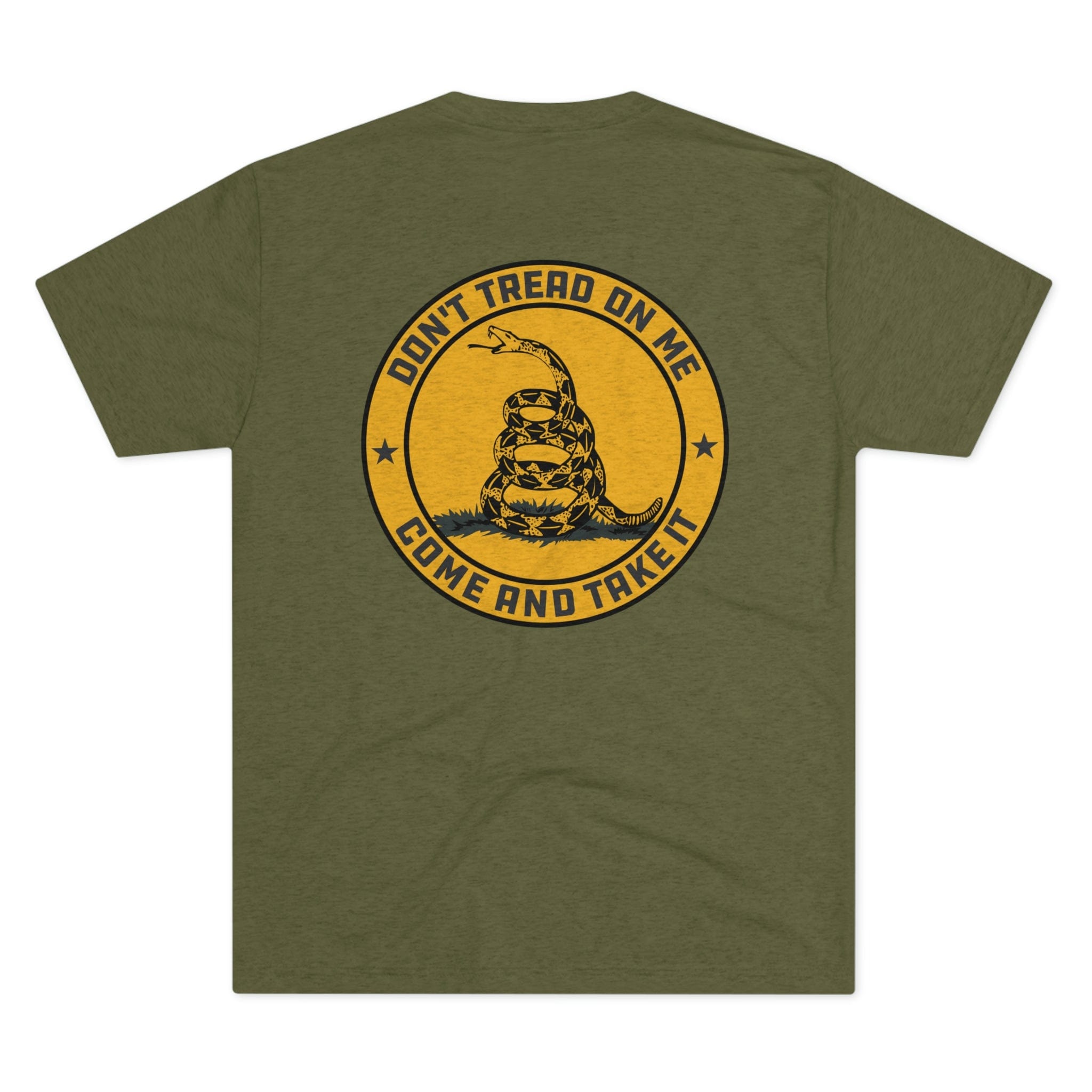 Don't Tread On Me Tri-Blend Crew Tee