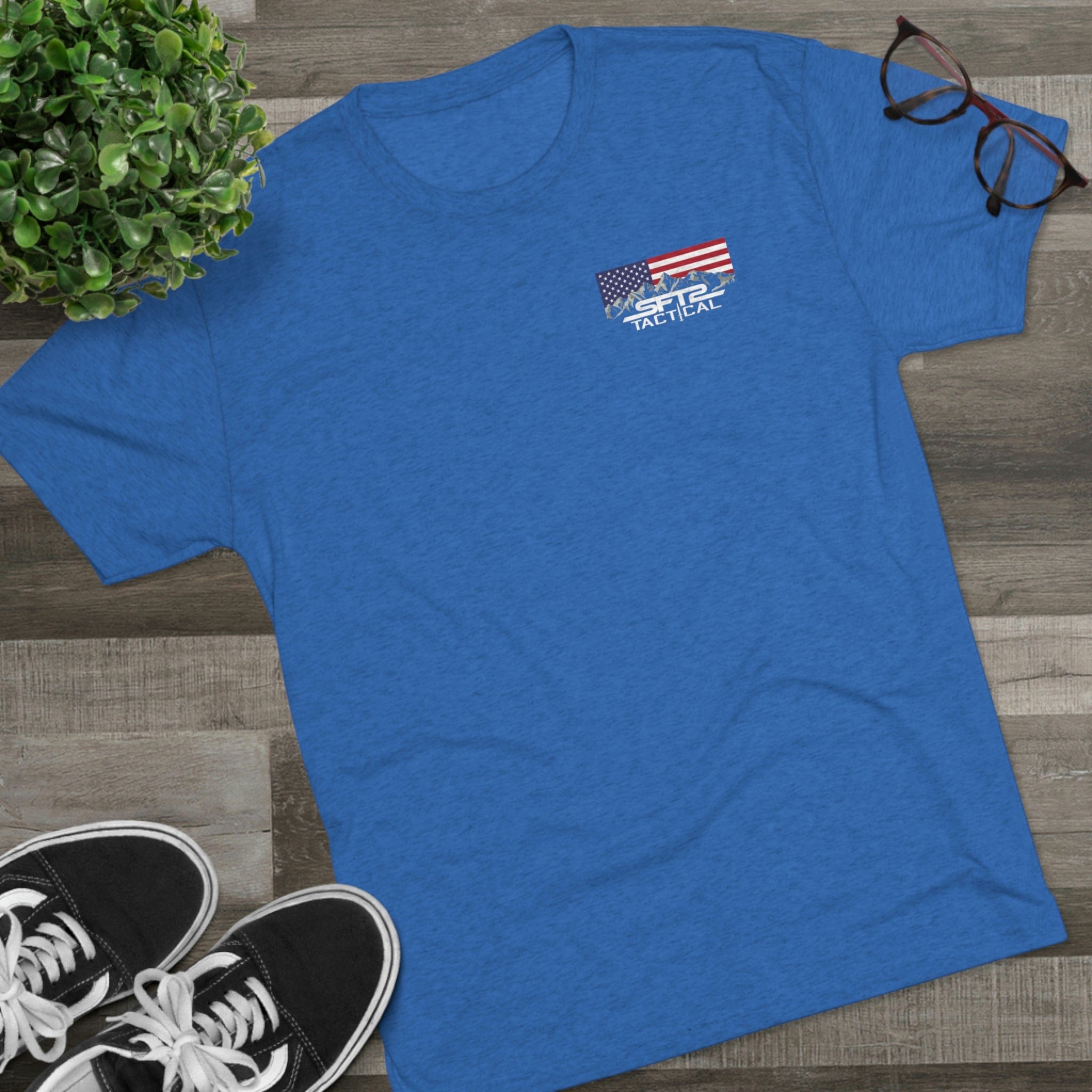 Over My Dead Body - Tri-Blend Crew Tee