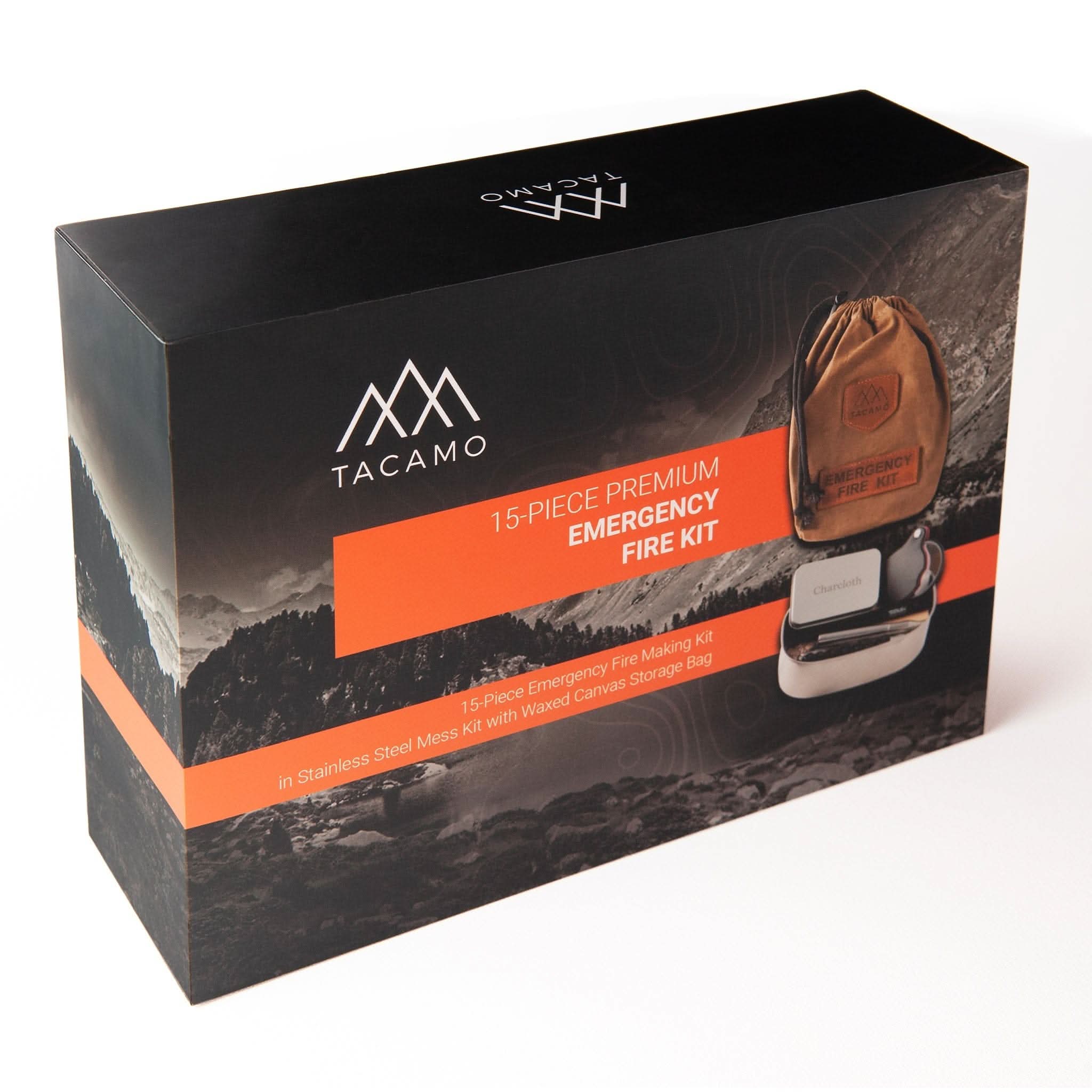 TITAN Survival Combustion TACAMO 15-Piece Emergency Fire Kit TACAMO 15-Piece Emergency Fire Kit | TITAN Survival