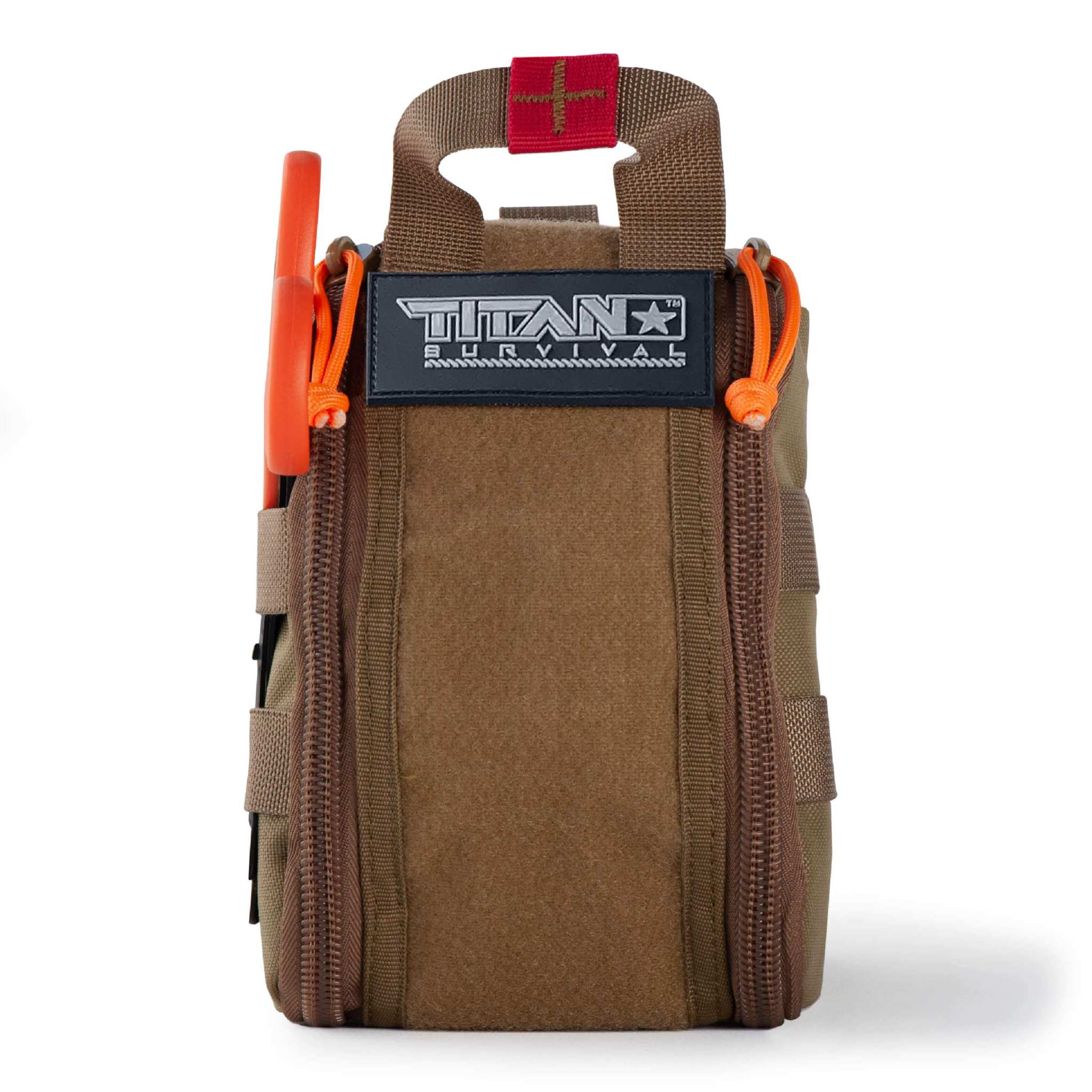 Compact Individual First Aid Kit with 2 Windlass Tourniquets and MOLLE attachments
