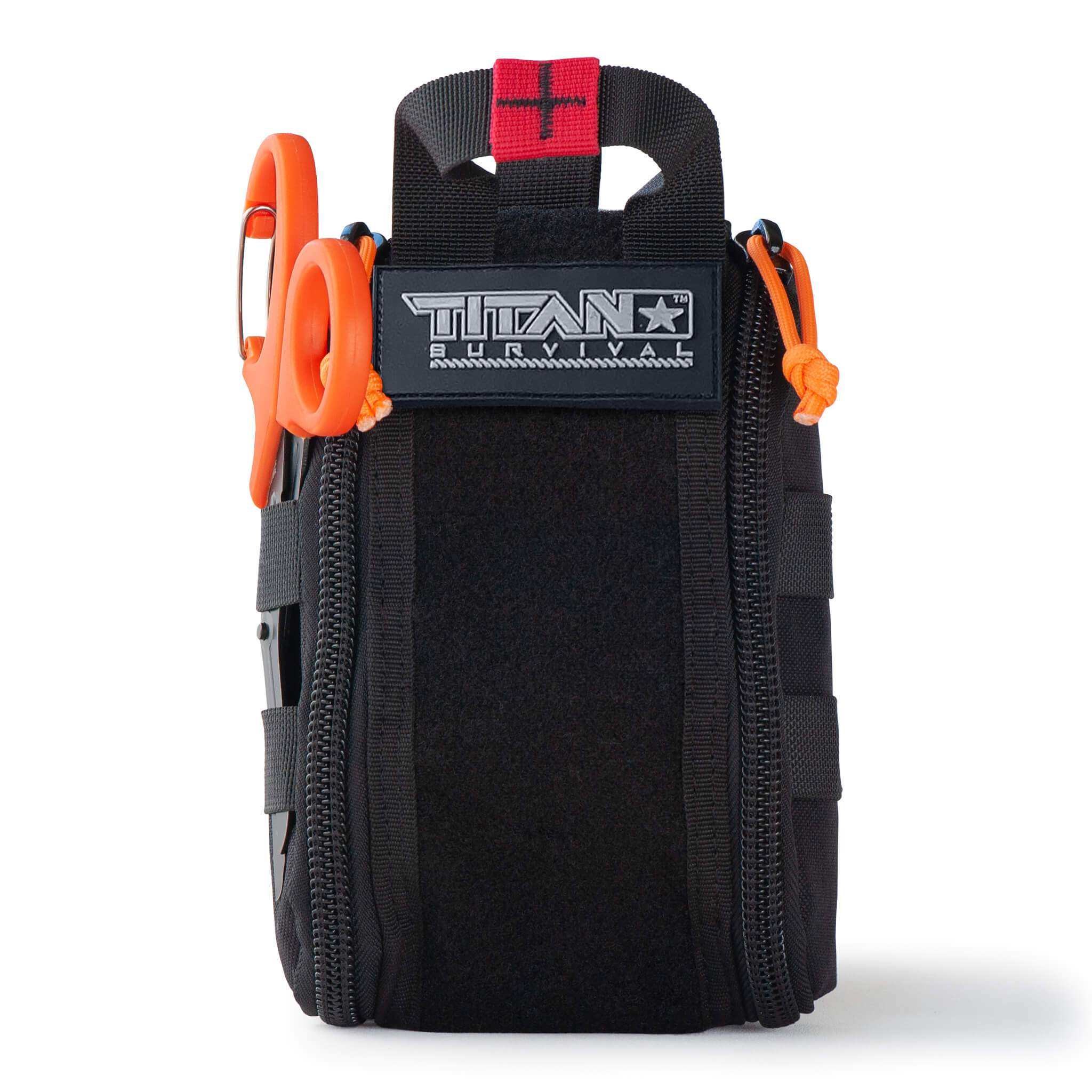 Individual First Aid Kit (IFAK) with 2 Windlass Tourniquets and durable Cordura pouch