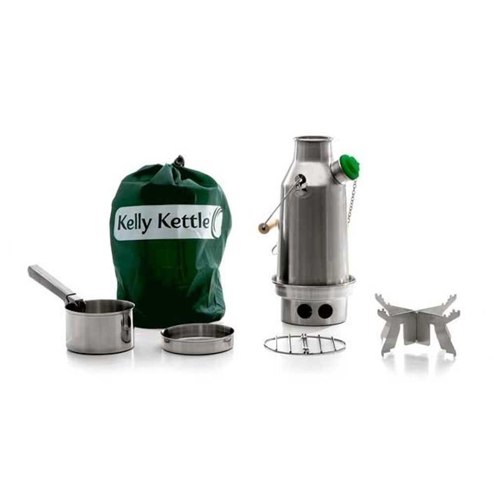 Stainless Steel 'Trekker' Kettle (20 fl.oz) - Basic Kit