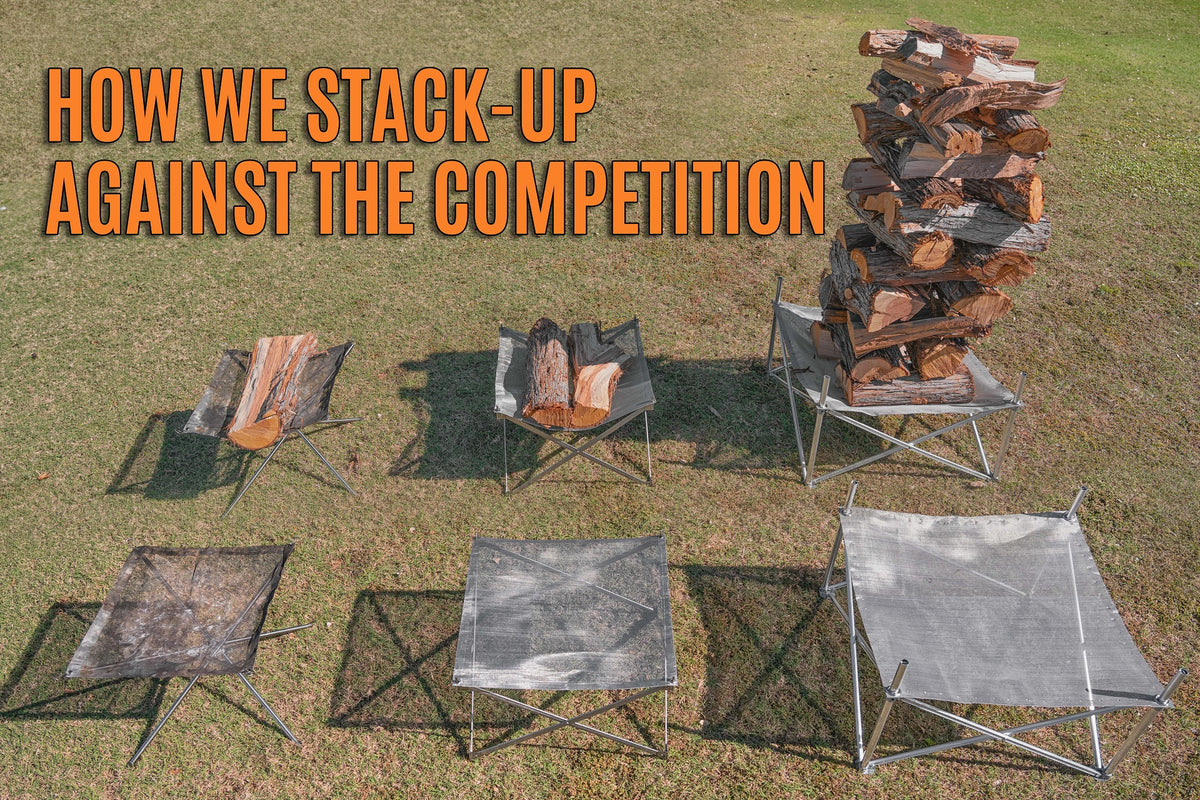 Fireside Outdoor Pop-Up Fire Pit 24" Ultra Lite