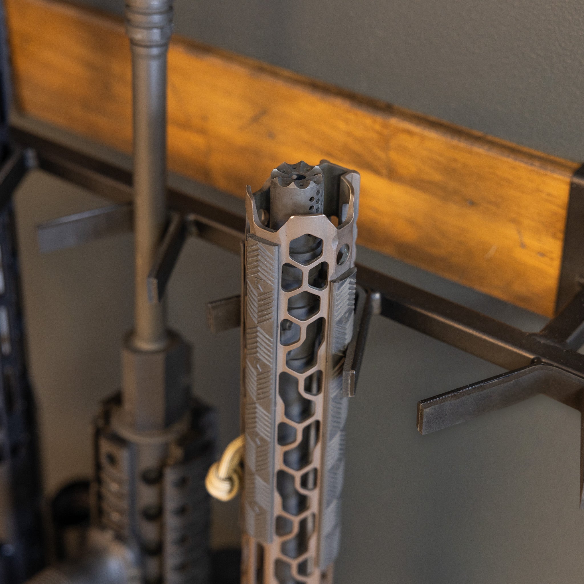 FORGE Firearm Wall Mount Display | 5 Slots