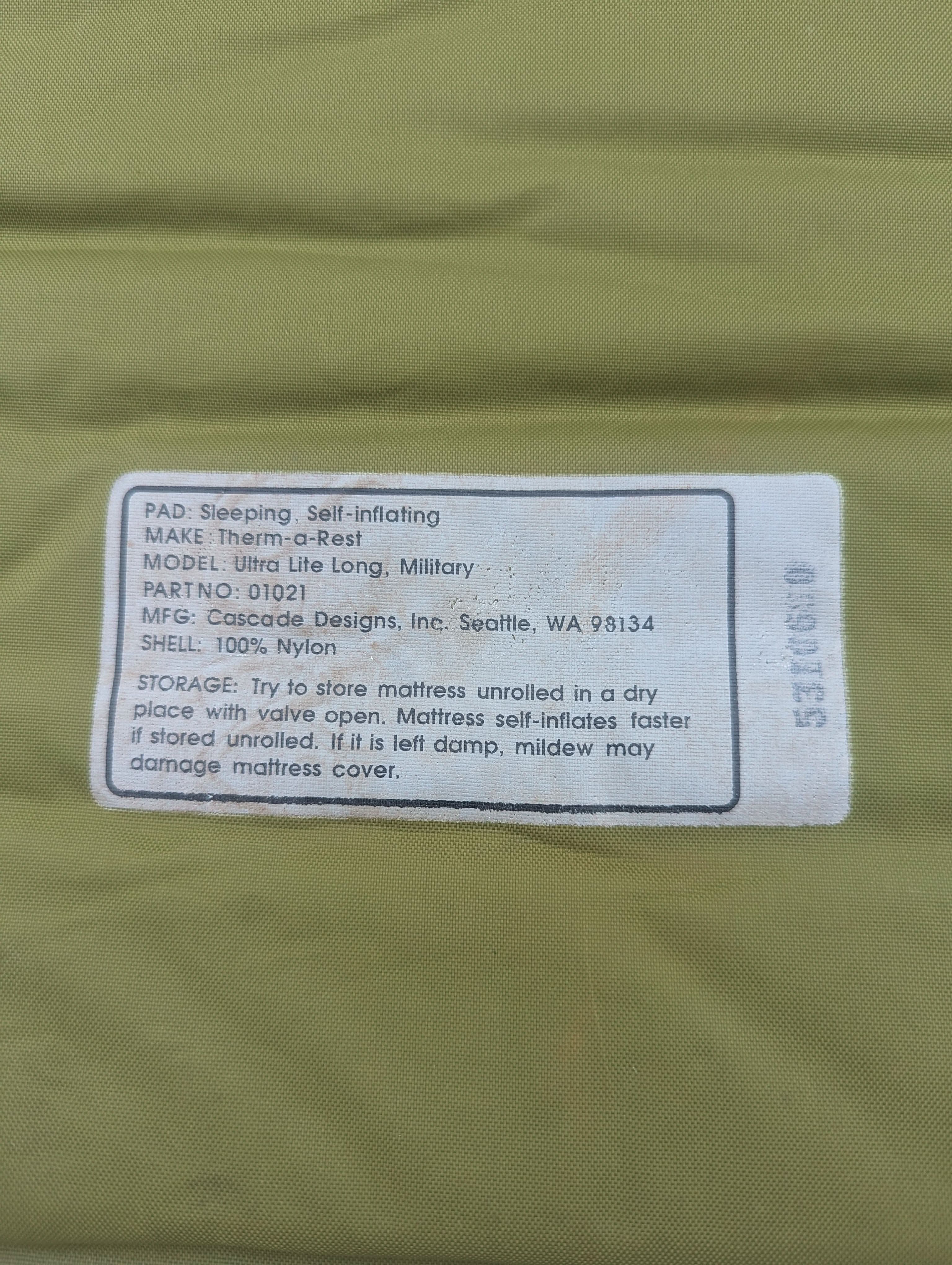 Forest City Supply Sleeping Mat Self Inflating Sleeping Mat Self Inflating Sleeping Mat | Forest City Supply