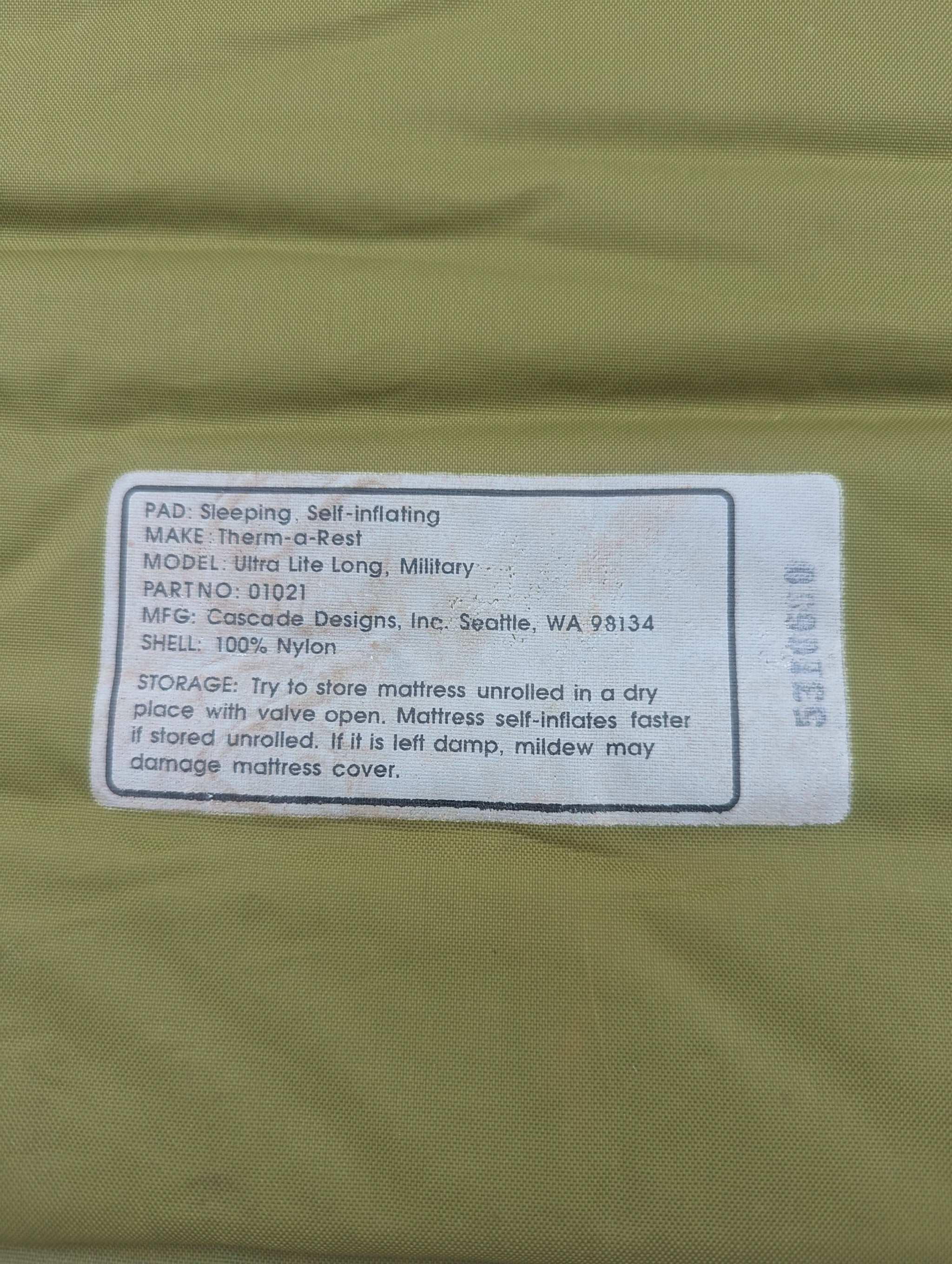 Forest City Supply Sleeping Mat Self Inflating Sleeping Mat Self Inflating Sleeping Mat | Forest City Supply
