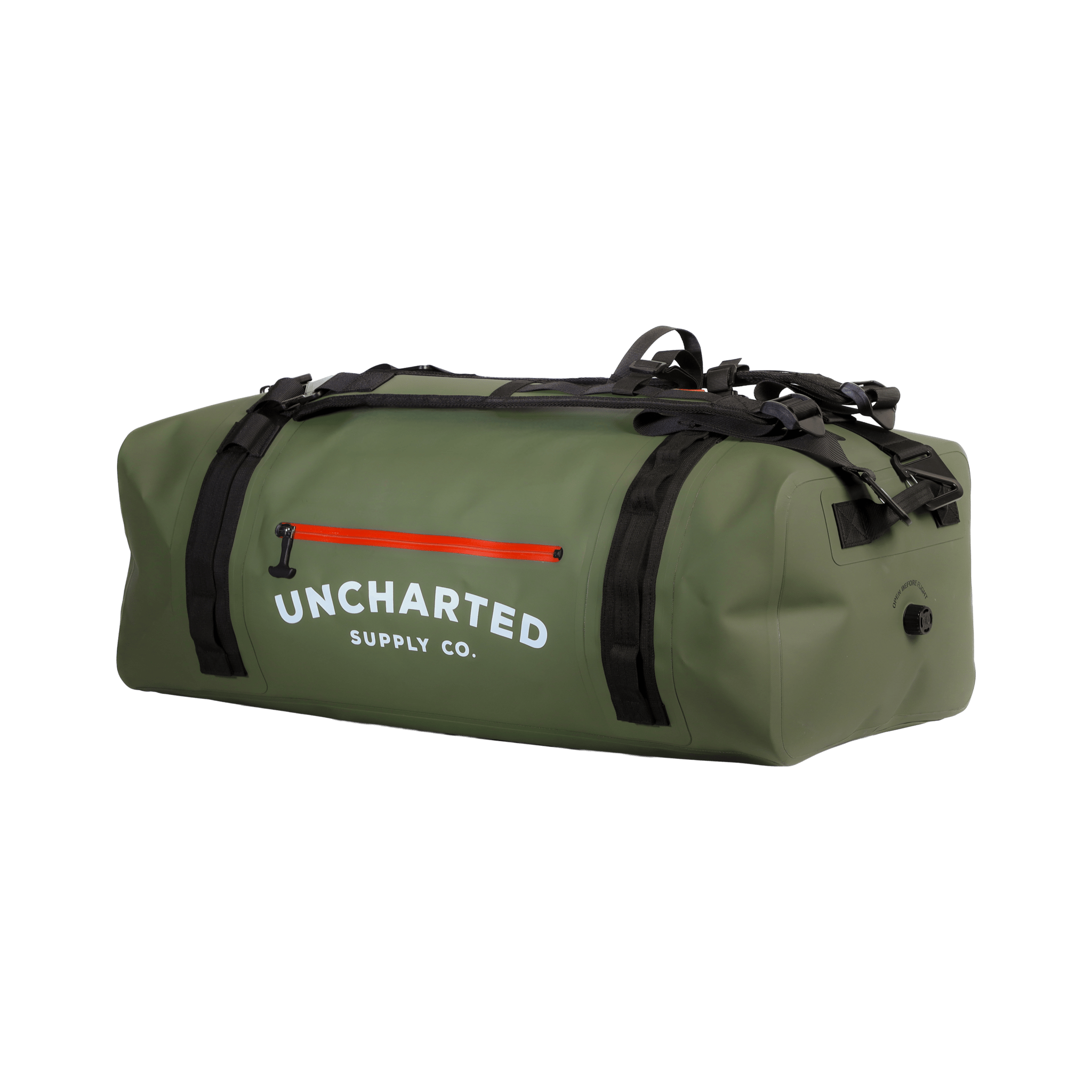Vault 45L Duffel Bag designed for survival and urban use, durable and adaptable for extreme conditions