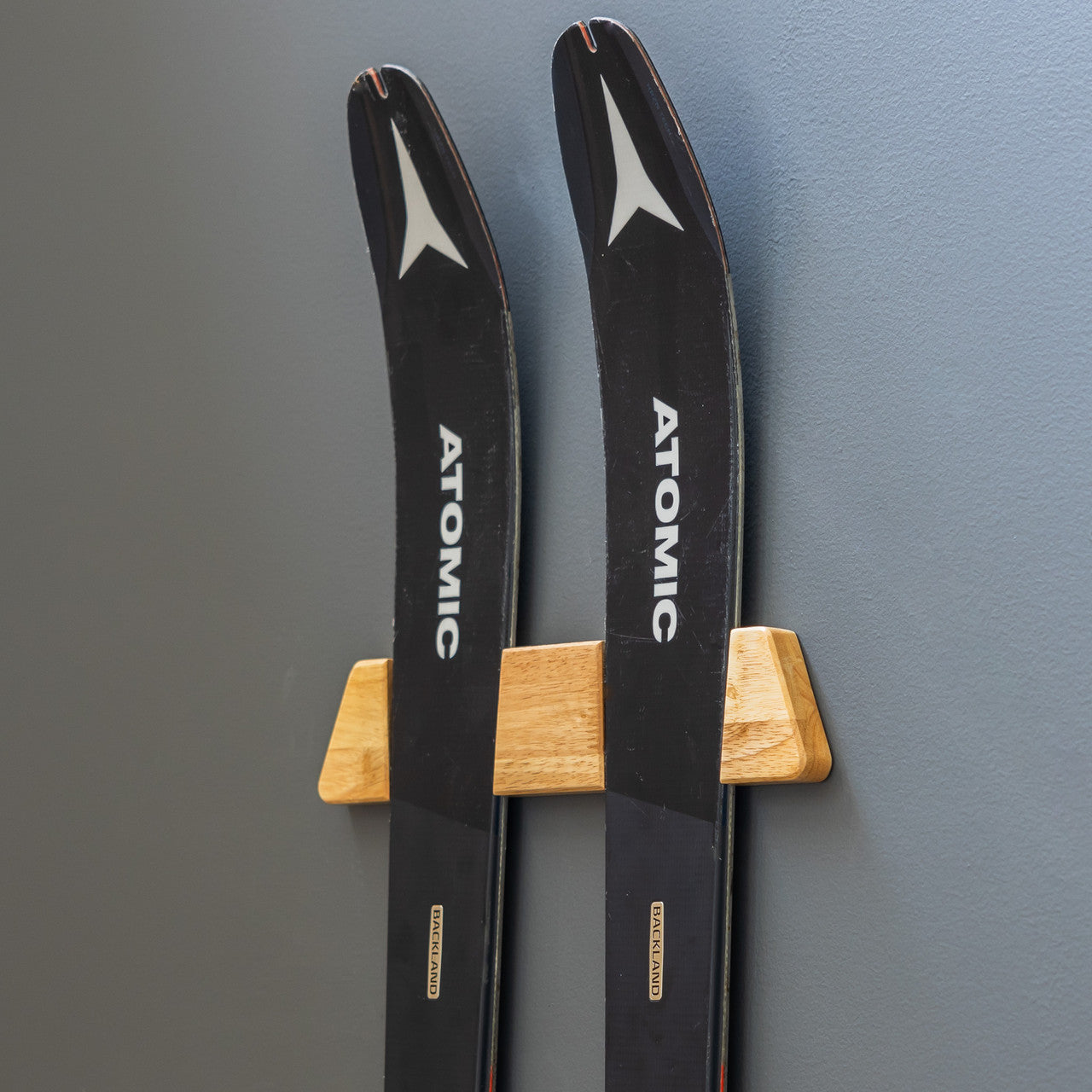 Vail Ski Display | Minimalist Wood Rack | Small
