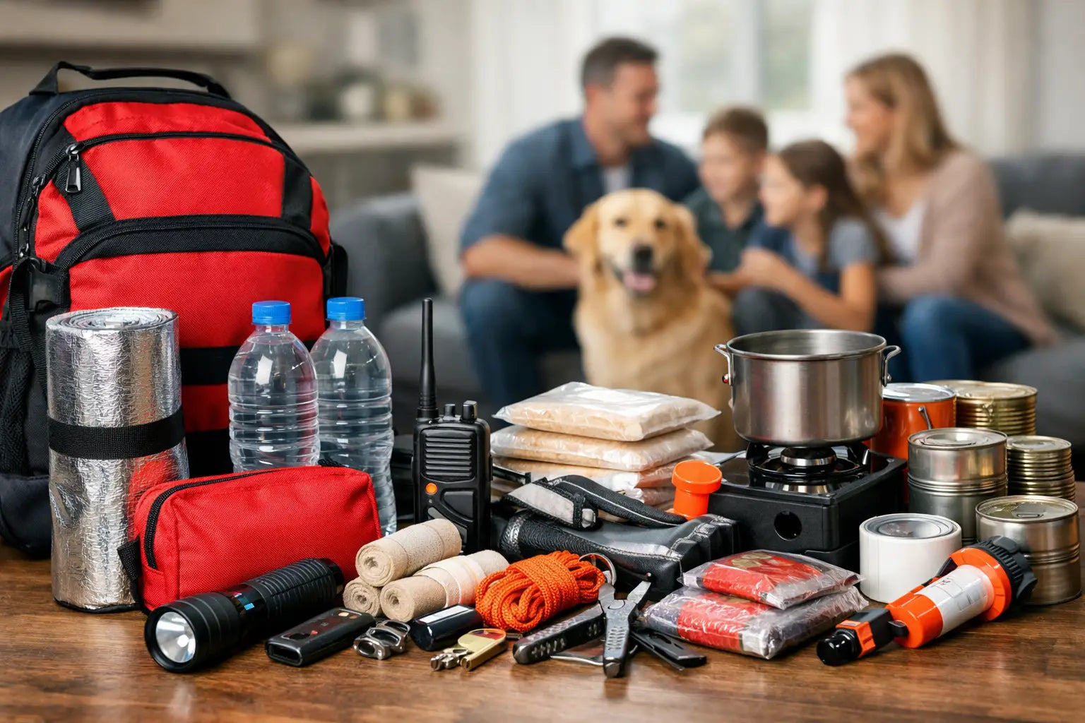 Emergency Kit for Family of 4: What to Pack