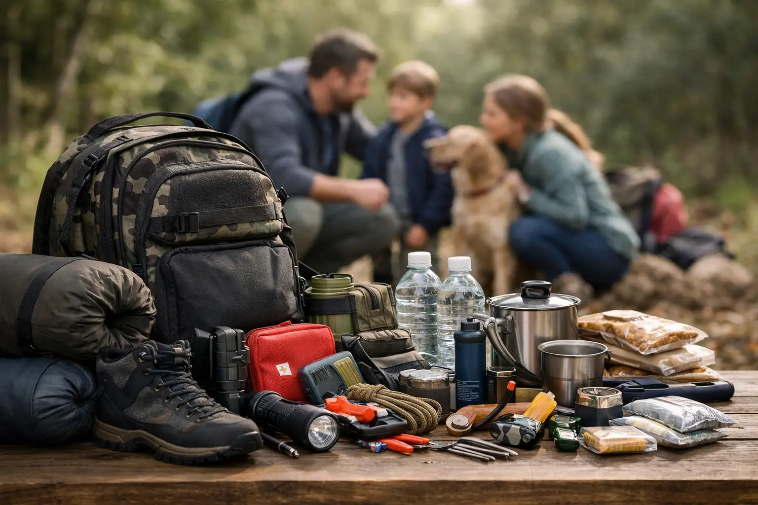 What to Pack in a Bug Out Bag for Family