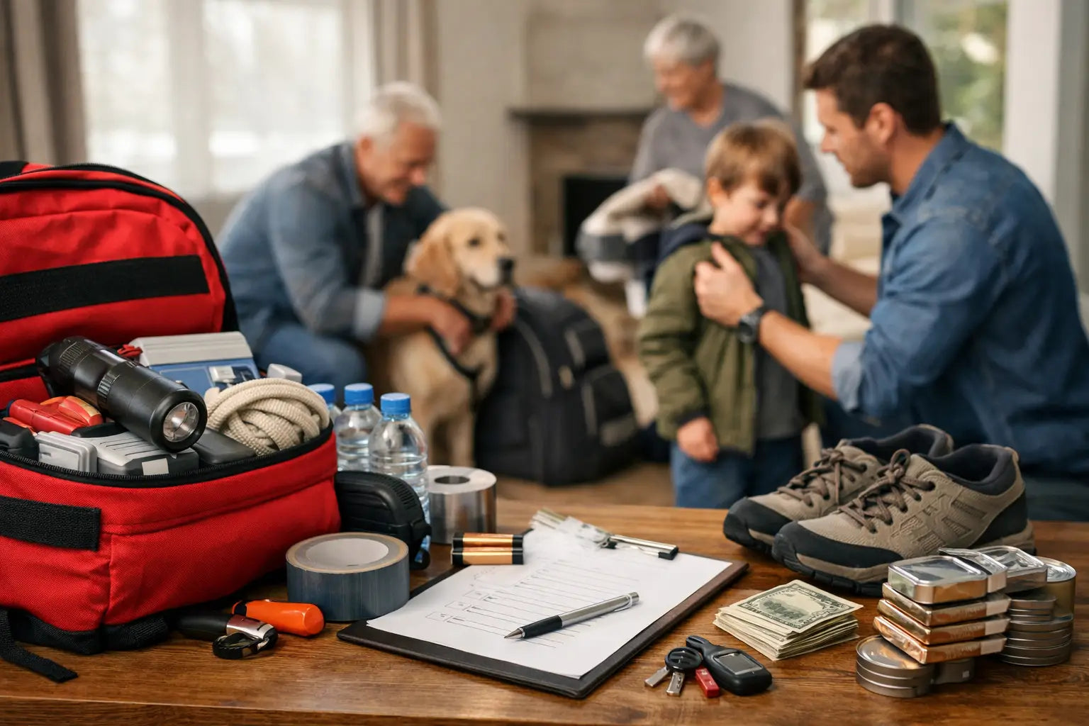 Emergency Evacuation Checklist for Families