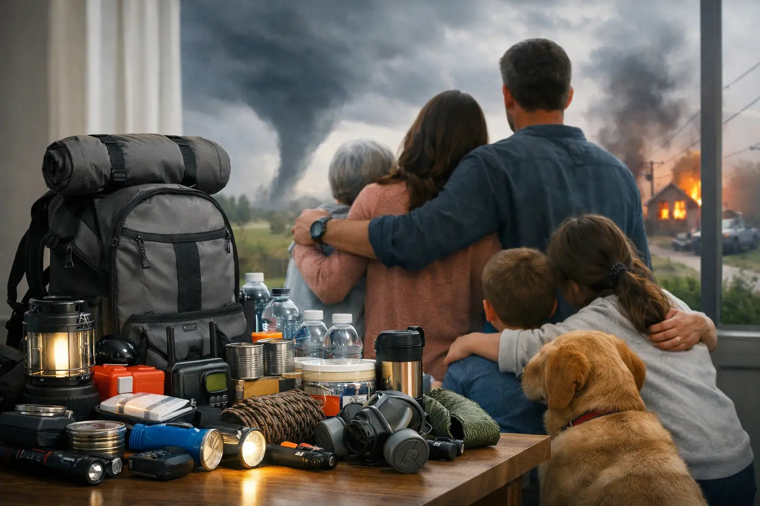 What I Need if Disaster Strikes to Protect My Family