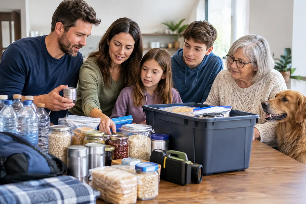How Much Emergency Food Do Families Need?