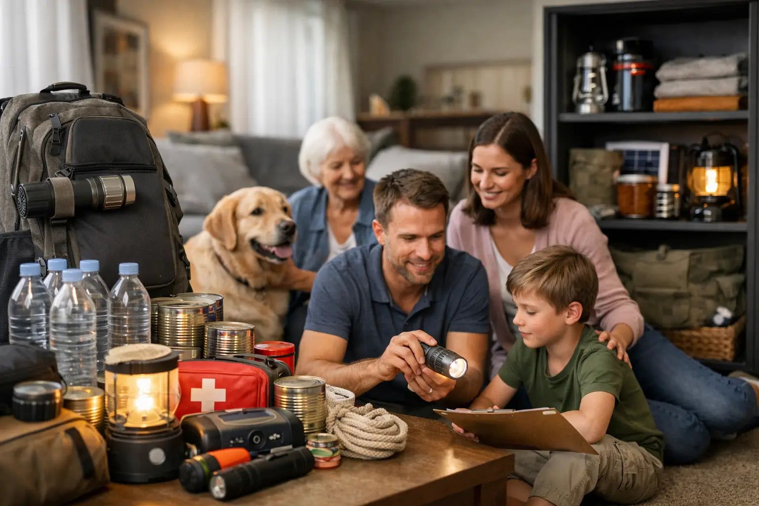 Family Disaster Preparedness That Works at Home