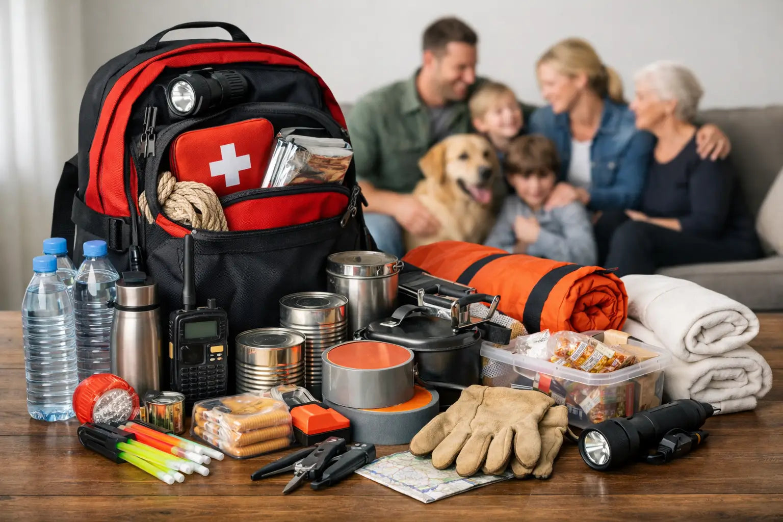 How to Build an Emergency Pack for My Family