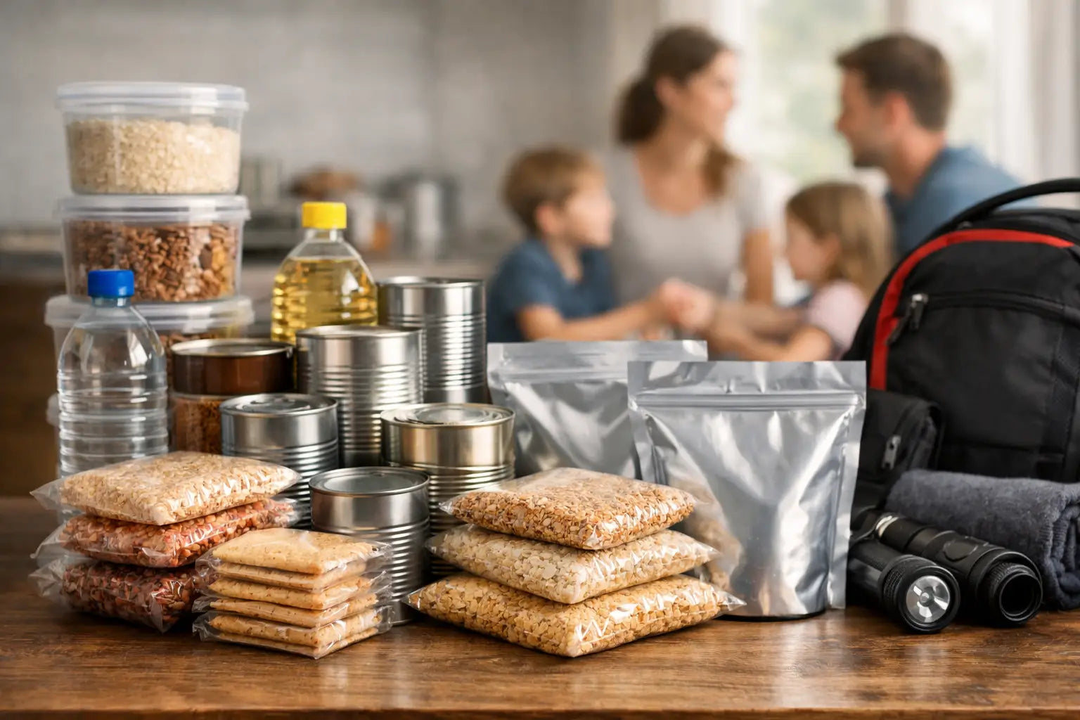 Emergency Food Storage for Families That Works