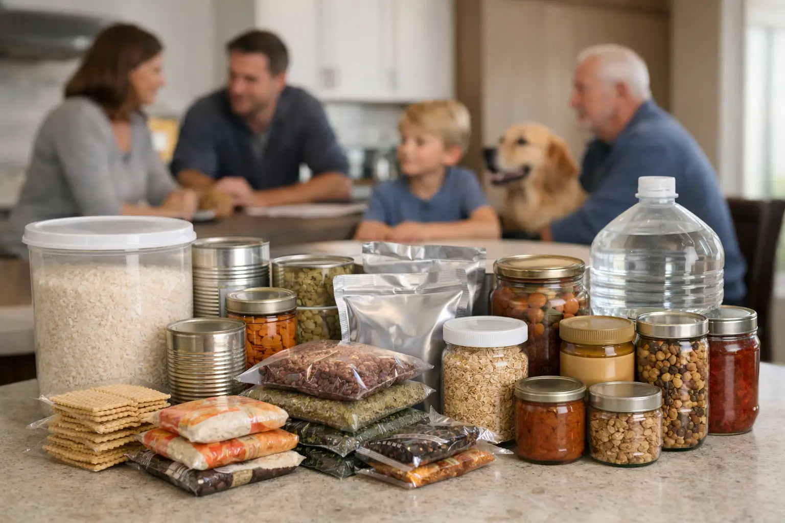 Emergency Food Supply for Families: How Much?