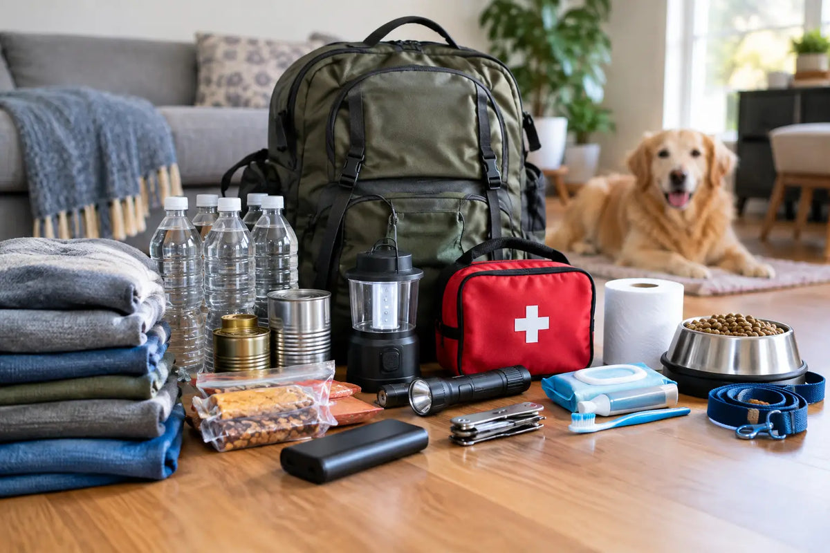 Family Go Bag Checklist for Calm Evacuations