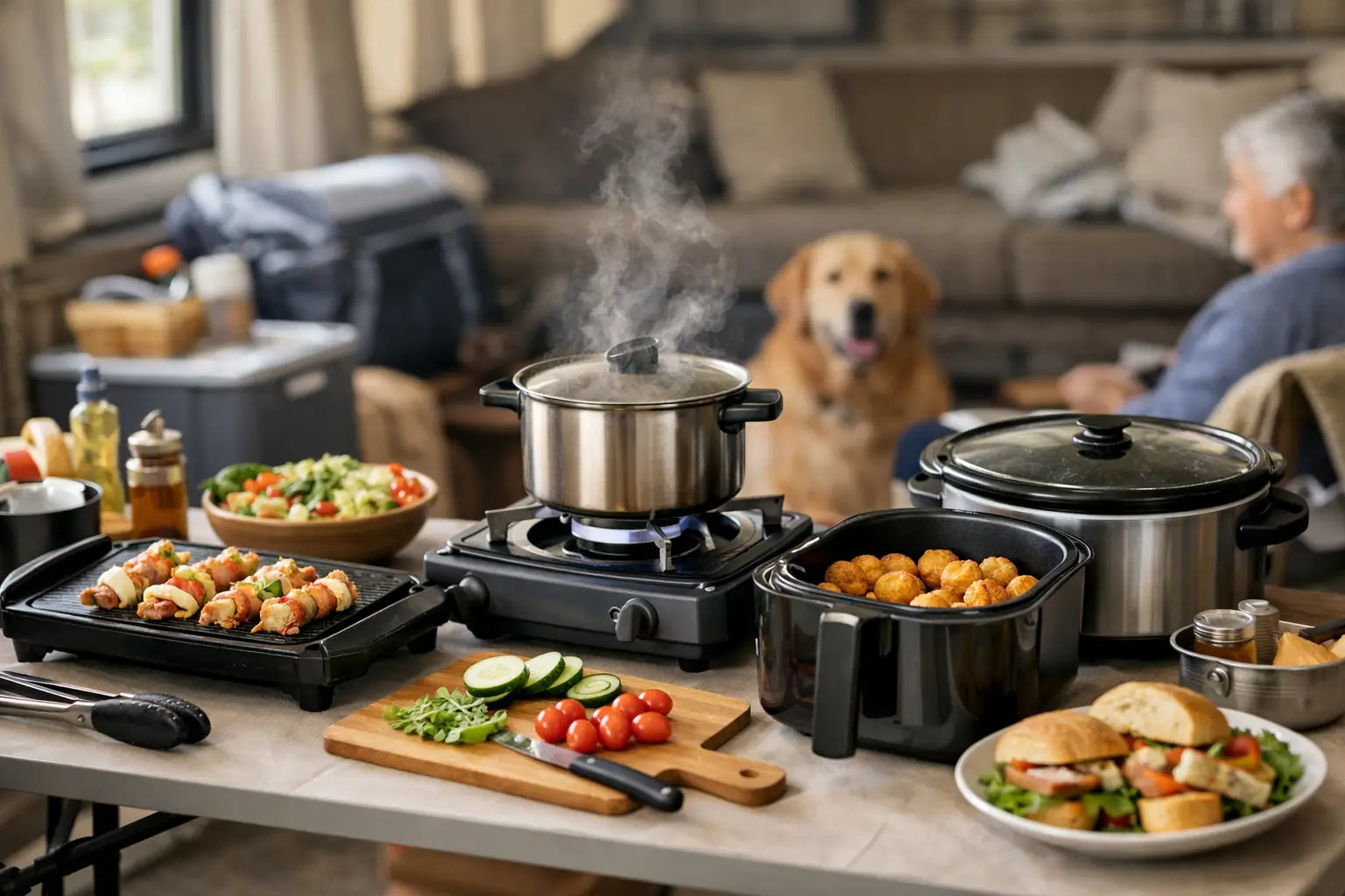Cooking Without Your Kitchen at Home