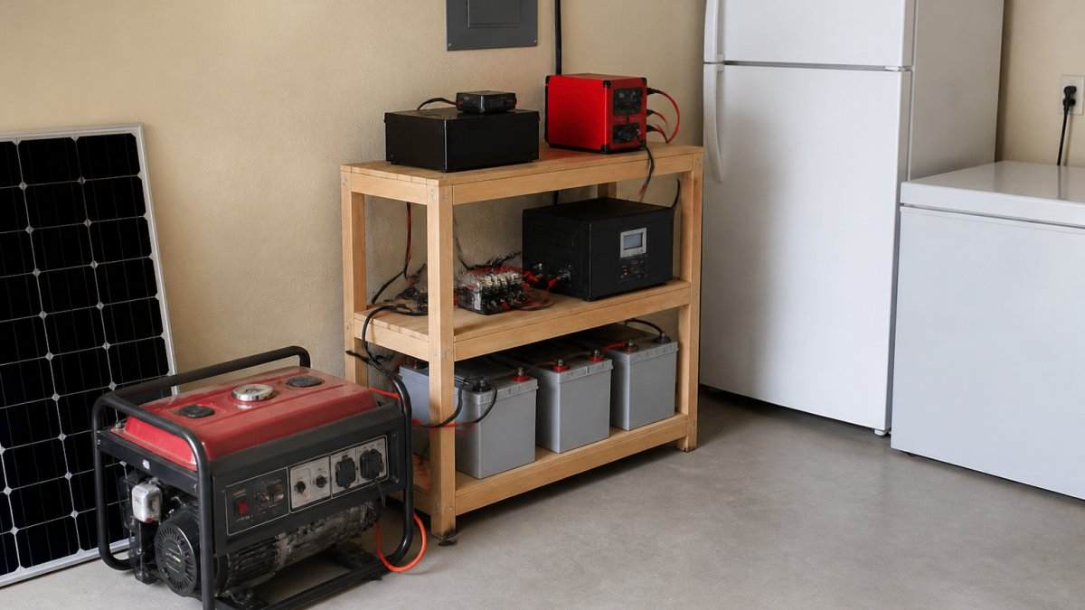 DIY Emergency Power Backup for Home Appliances