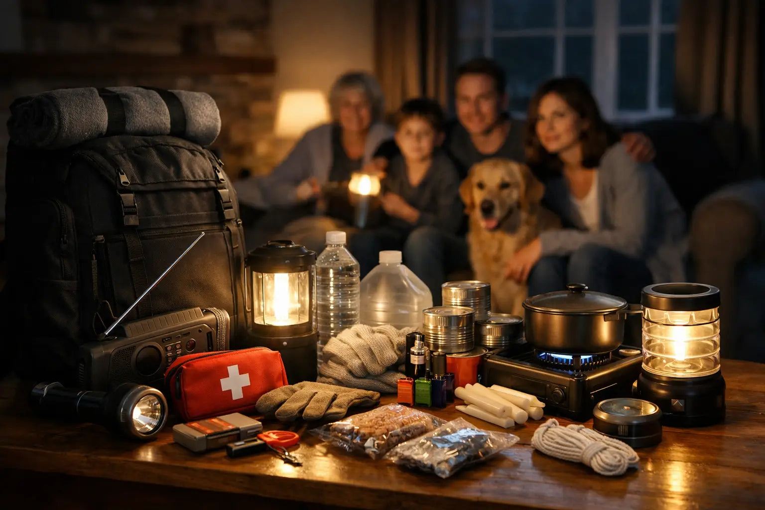Family Power Outage Kit Before the Grid Goes Down