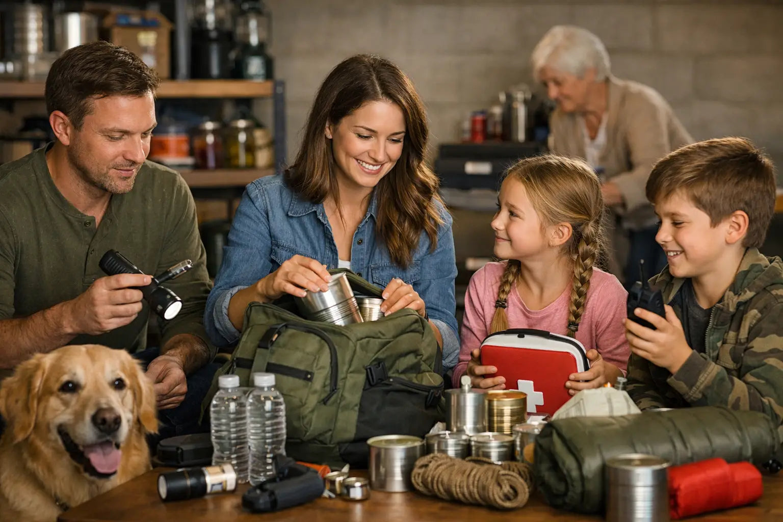 Family Prepper Basics for Real Households