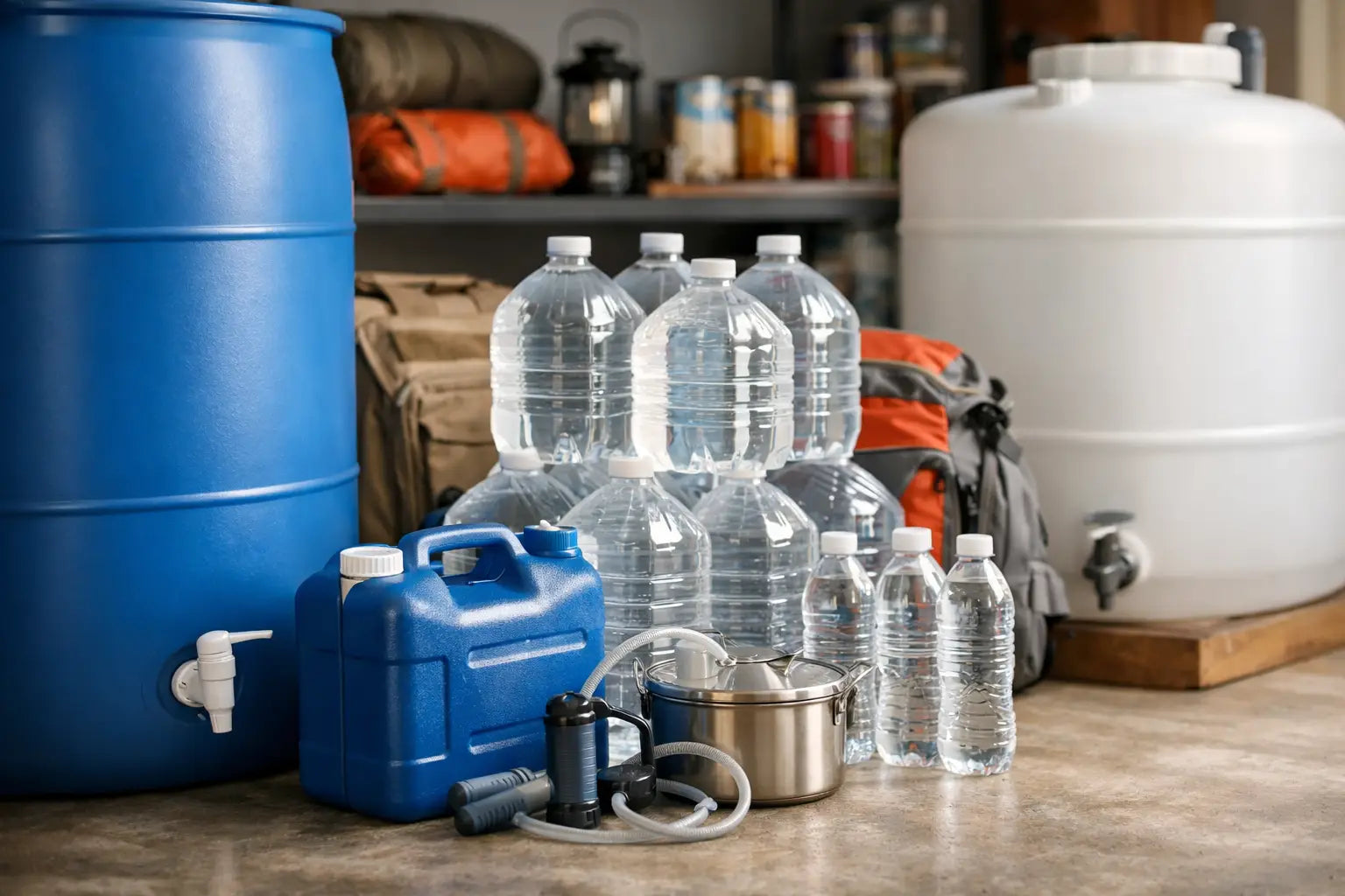 Emergency Water Storage for Every Family