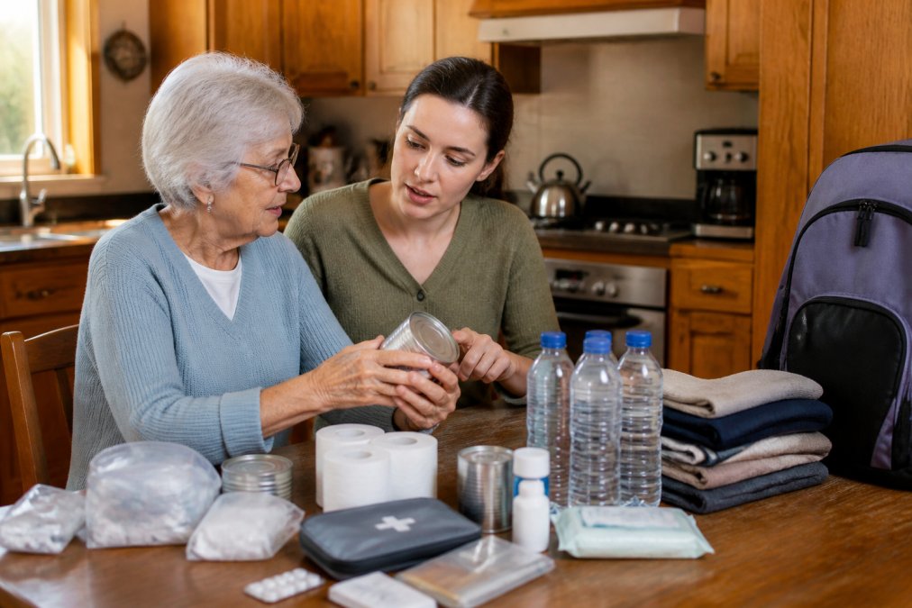 How to Prepare Elderly Relatives for Natural Disasters