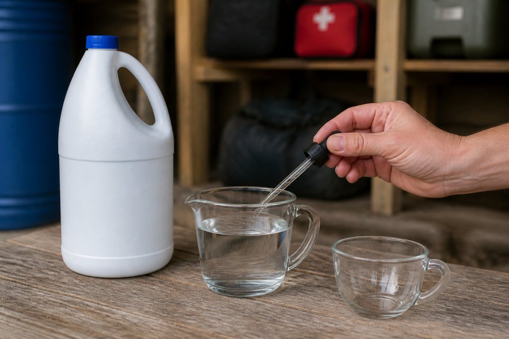 How to Purify Water With Bleach: Ratio & Safety
