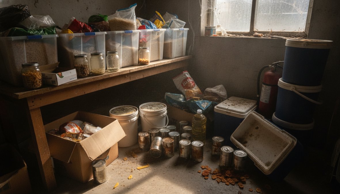 Long Term Food Storage Mistakes to Avoid