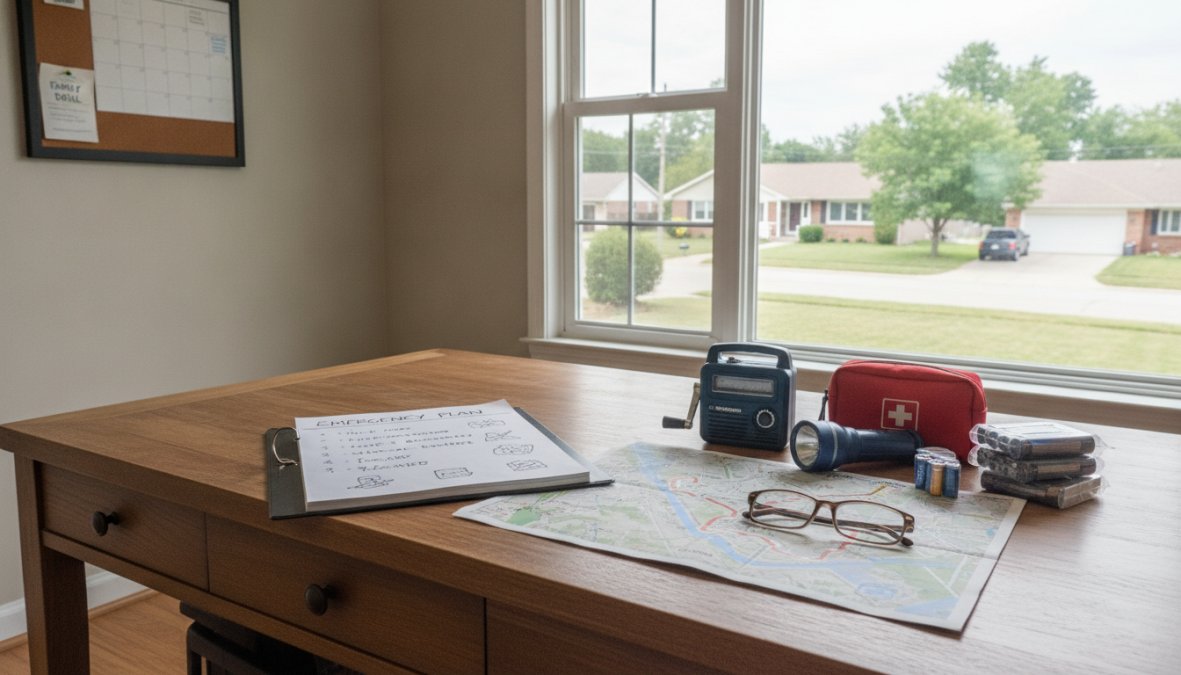 Simple Emergency Plans for Suburban Homes: 7-Step Guide