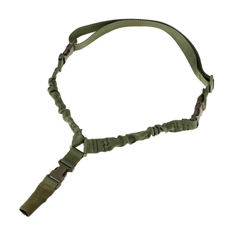 Heavy Duty Tactical Single Point Rifle Sling with QD Buckle