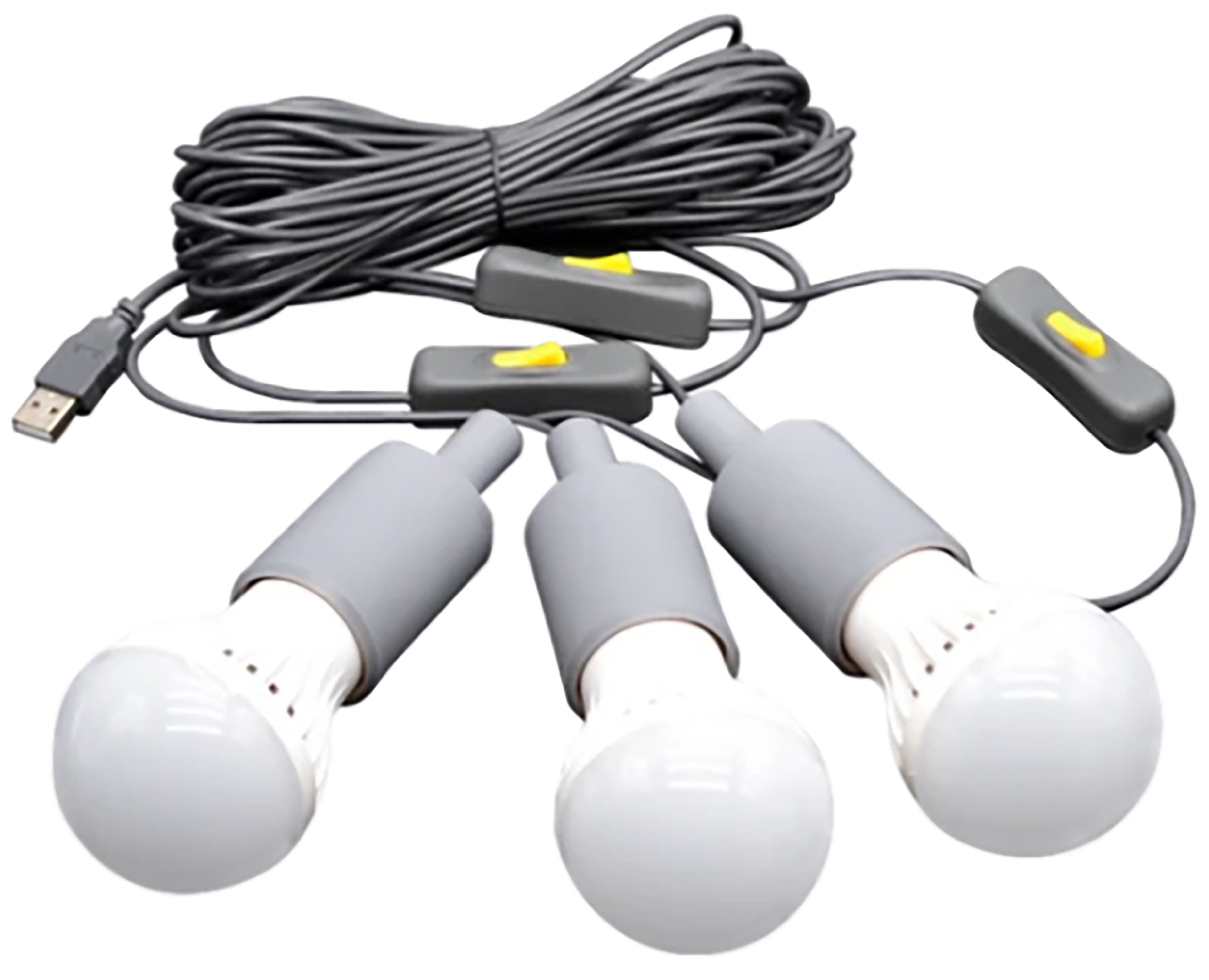 3 LED Light Bulb String