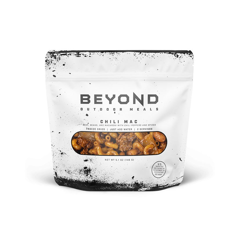 8 PACK - BEYOND OUTDOOR MEALS CHILI MAC