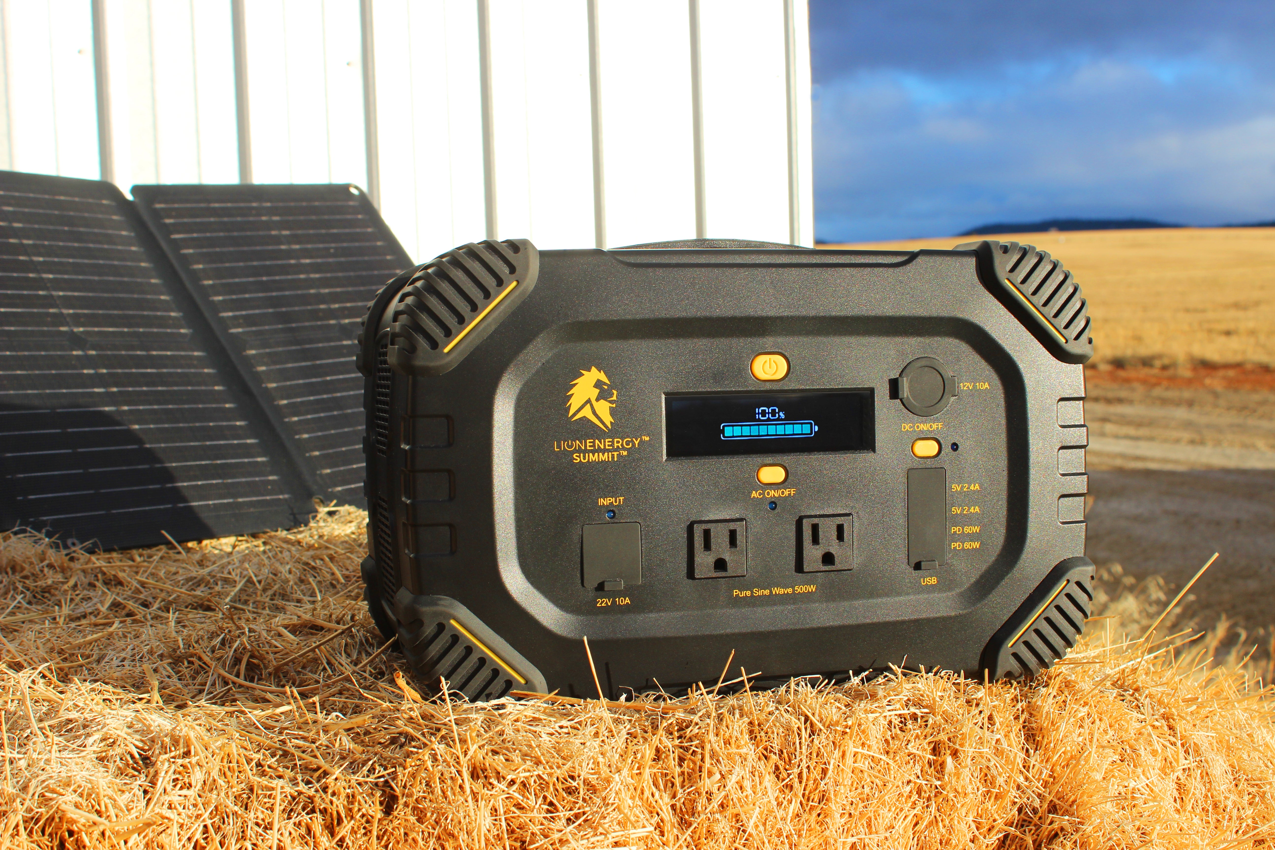 Lion Summit - 530W/665Wh Portable Generator Kit
