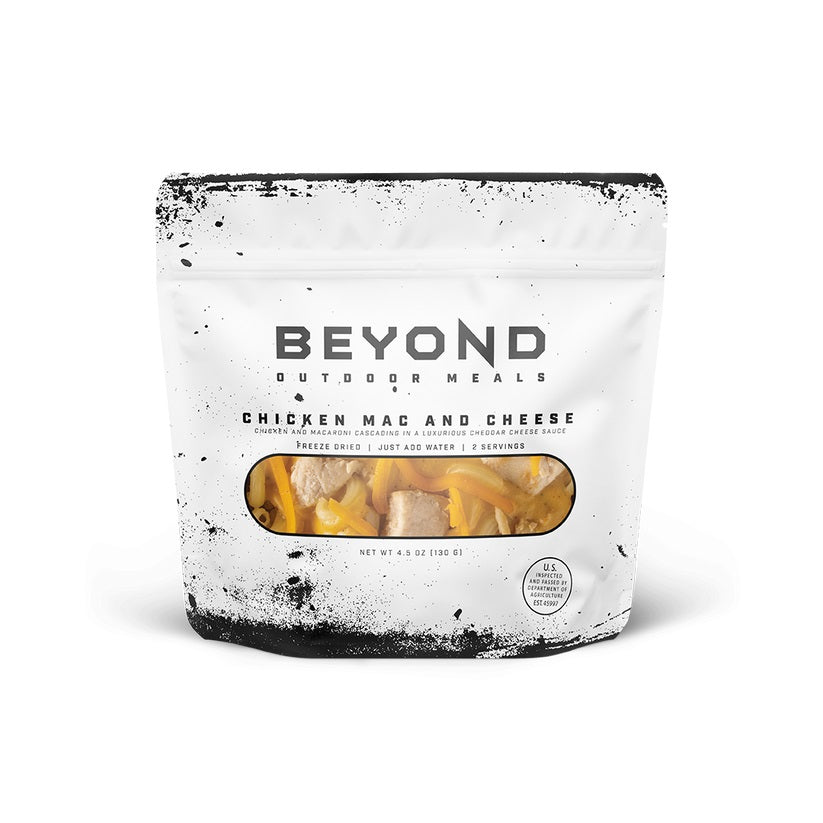 8 PACK - BEYOND OUTDOOR MEALS CHICKEN MAC AND CHEESE