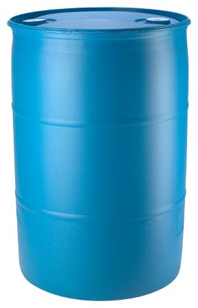 Water Storage Drum 55 gal Blue Poly