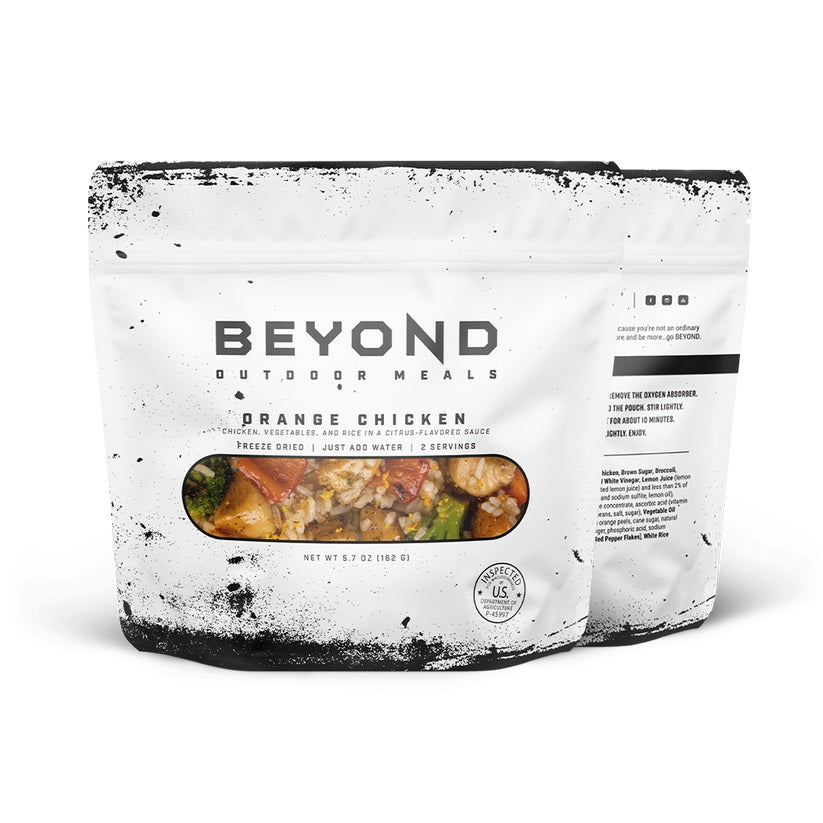 8 PACK - BEYOND OUTDOOR MEALS ORANGE CHICKEN