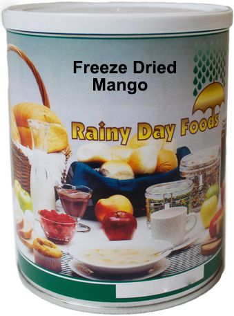 Freeze Dried Mango 4 oz. #2.5 can