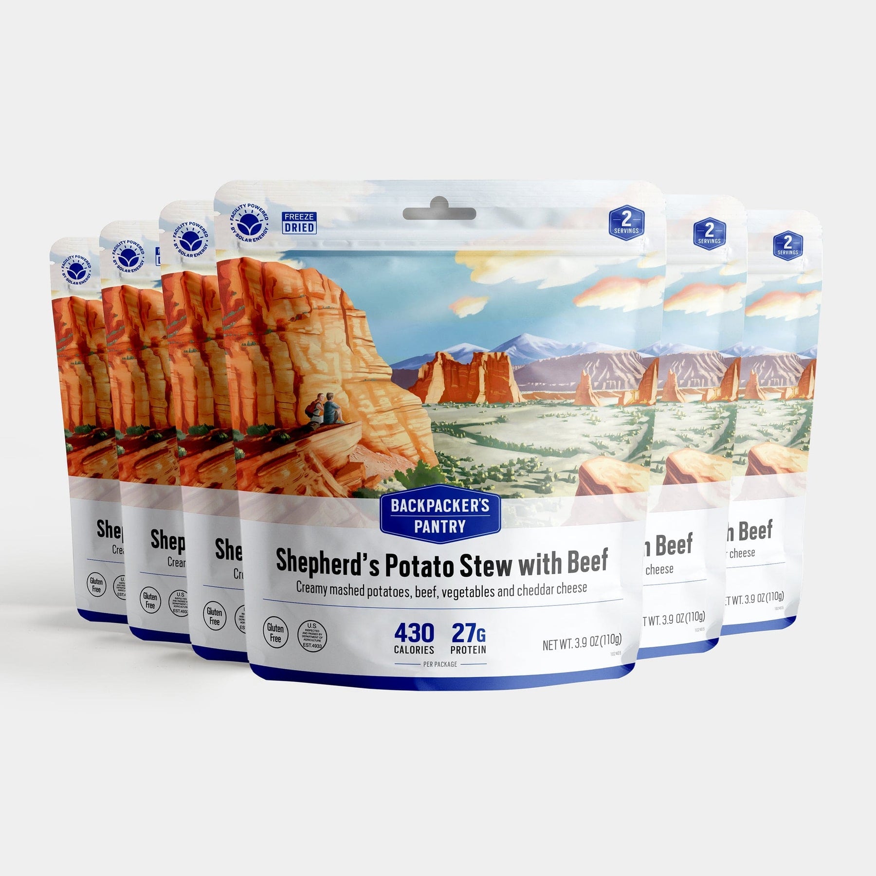 Pack of 6 Shepherd's Potato Stew w/ Beef