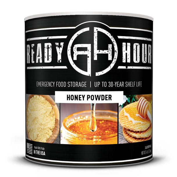 Pack of 6 Ready Hour Honey Powder #10 can (340 servings)