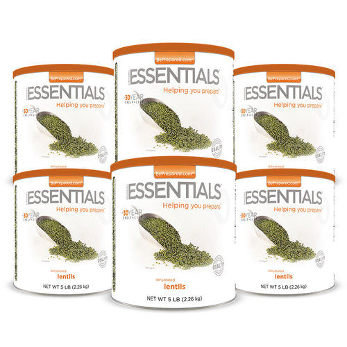 Pack of 6 Lentils Large Can