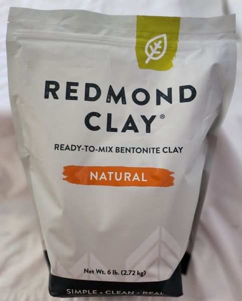 Redmond Bentonite Clay 6 lb package