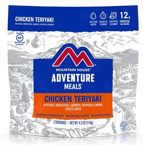 M. H. Chicken Teriyaki w/Rice mylar pouch