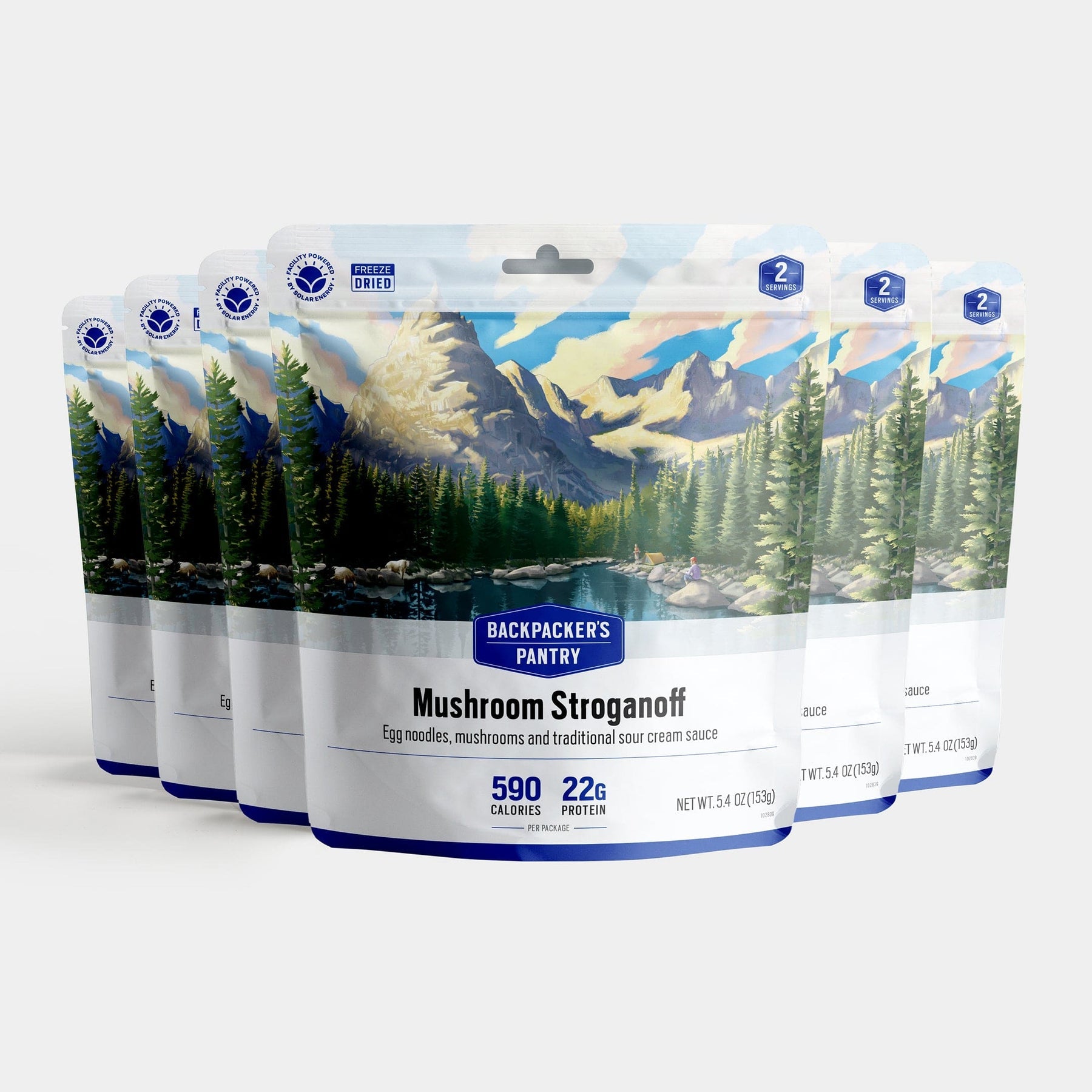 Pack of 6 Mushroom Stroganoff