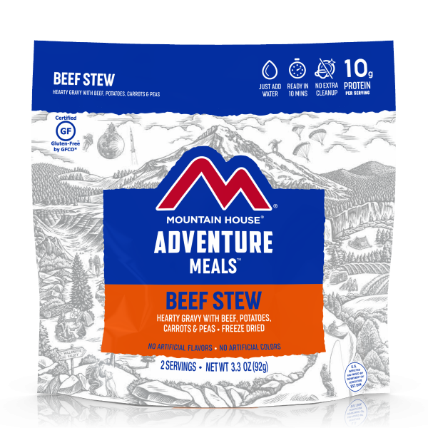 Mountain House Beef Stew mylar pouch