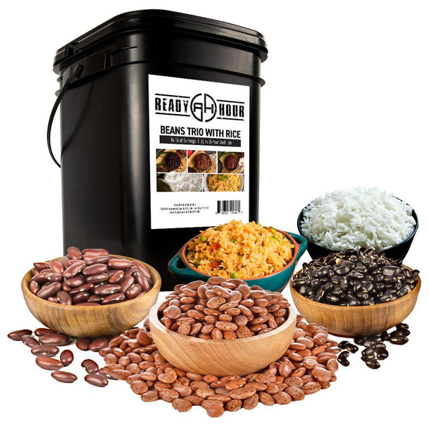 Pack of 3 Ready Hour Beans Trio With Rice Kit (100 servings, 14 pk)