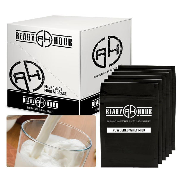 Ready Hour Powdered Whey Milk Case Pack (96 servings, 6 pk)