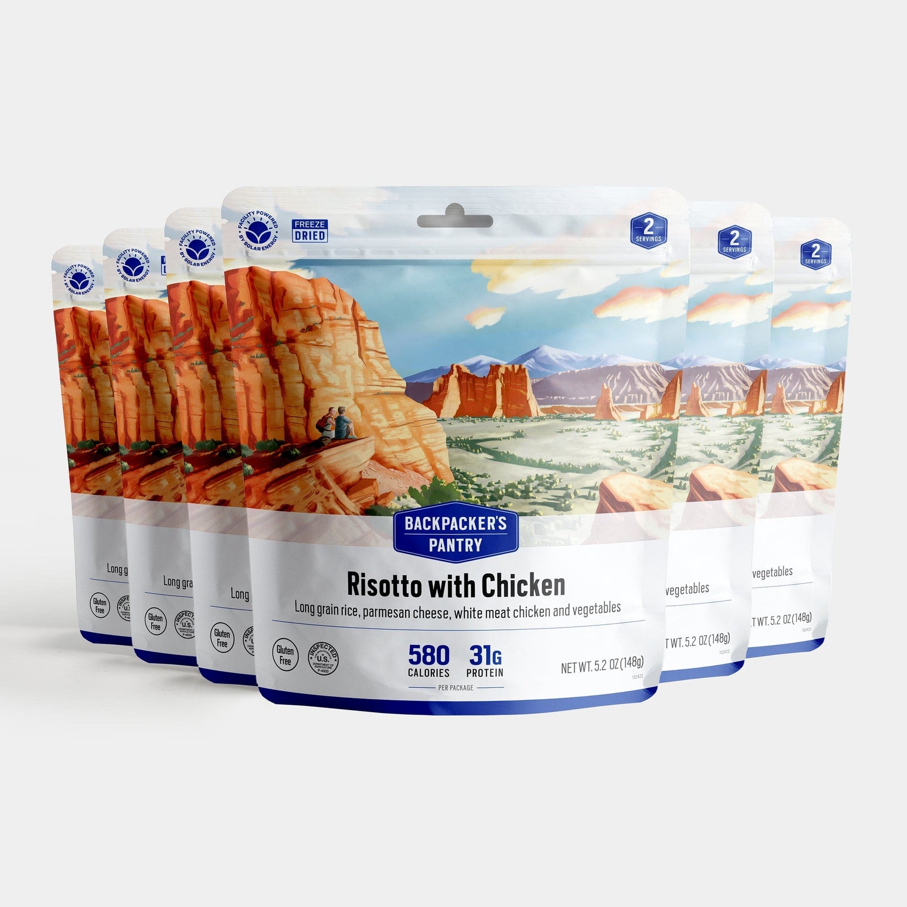 Pack of 6 Risotto w/ Chicken